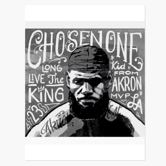 LEBRON JAMES LOS ANGELES LAKERS 2 POSTER BUNDLE SET 8.5x11 ULTRA GLOSSY REPRINTS - Picture 4 of 8